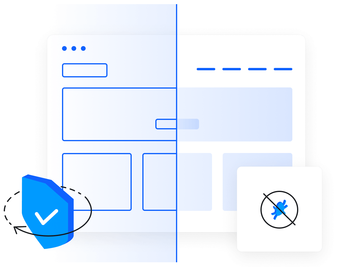 Website Security - Professional security features for your website